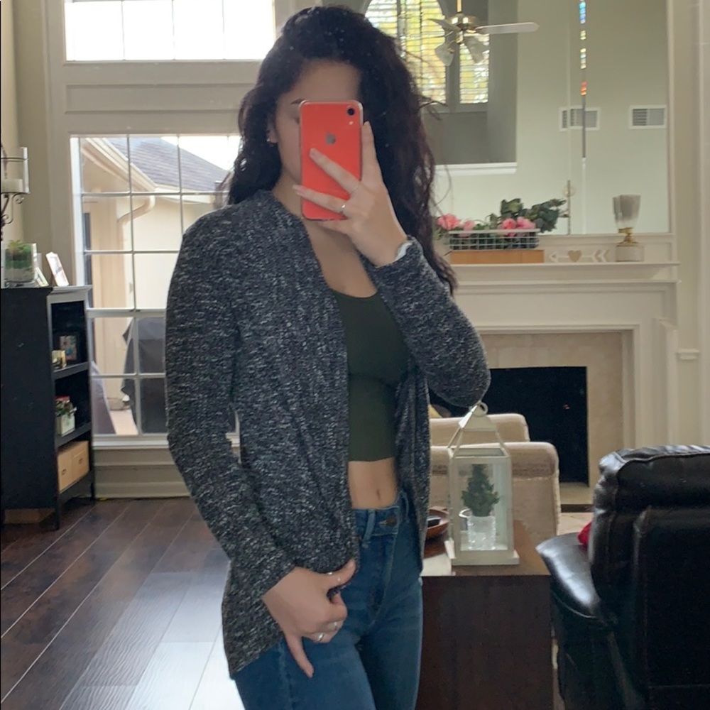 Grey Cardigan